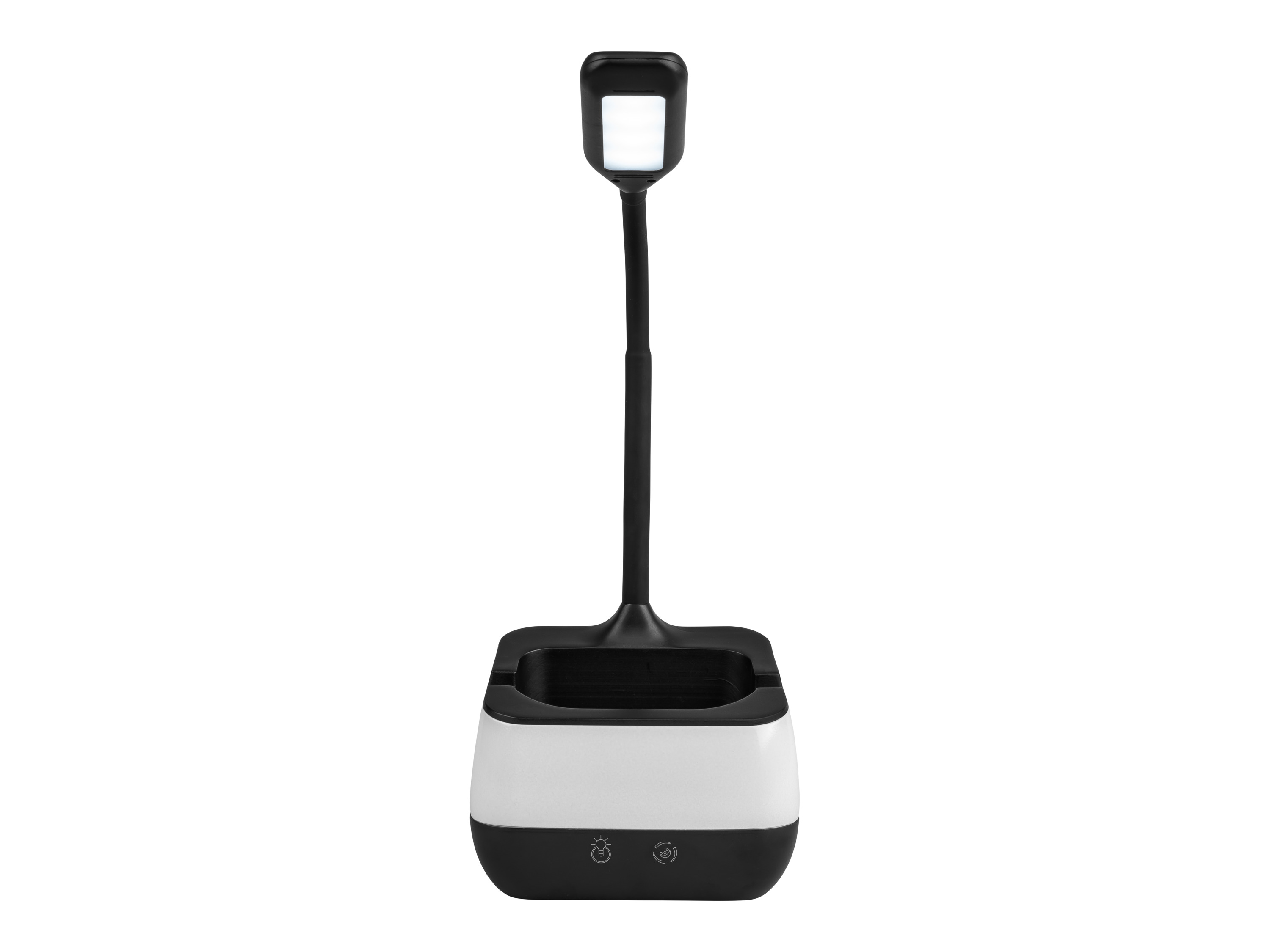 LIVARNO home Aku stolová lampa (čierna)