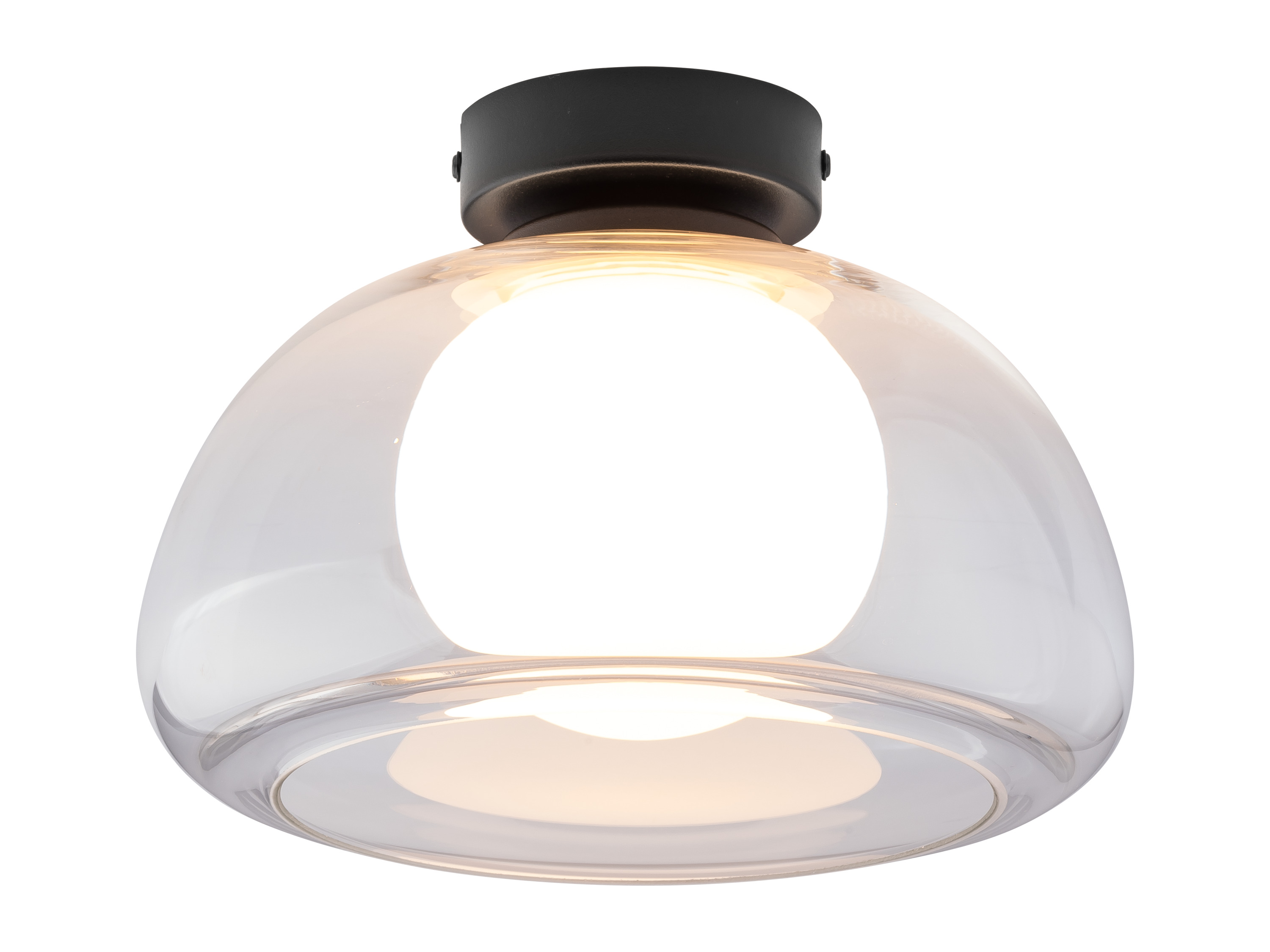 LIVARNO home Nástenná a stropná LED lampa (transparentná)
