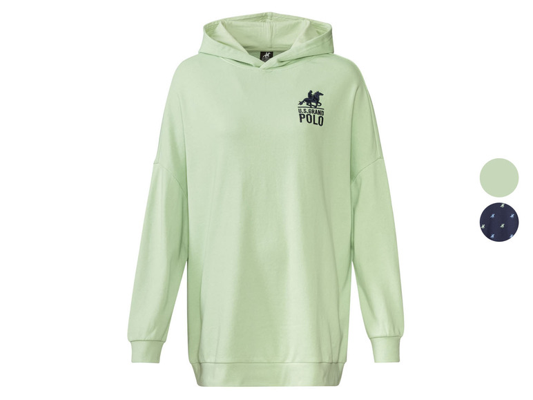 Zelená mikina s kapucňou od U.S. Polo Assn.