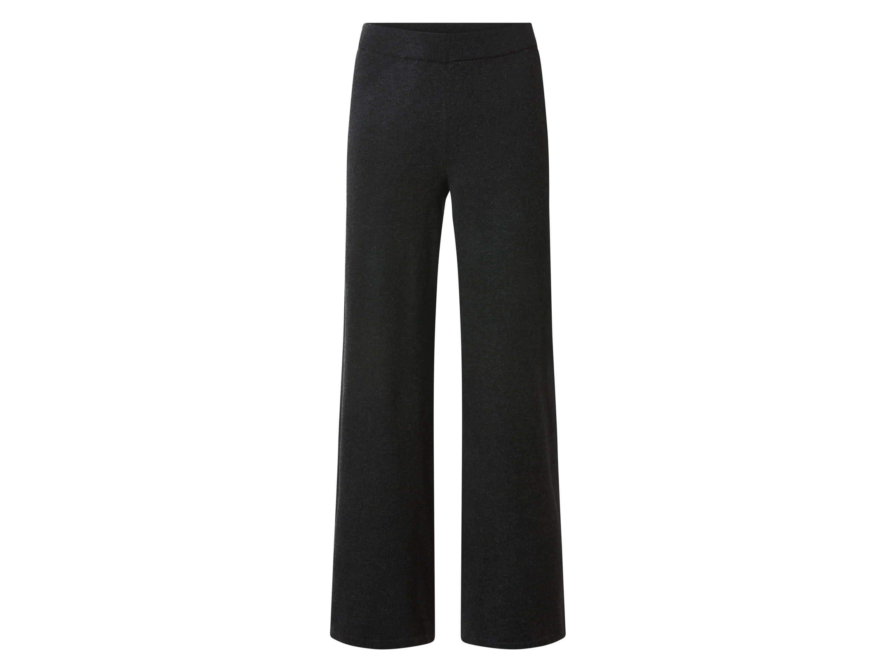 esmara® Dámske pletené nohavice (čierna, XS (32/34))
