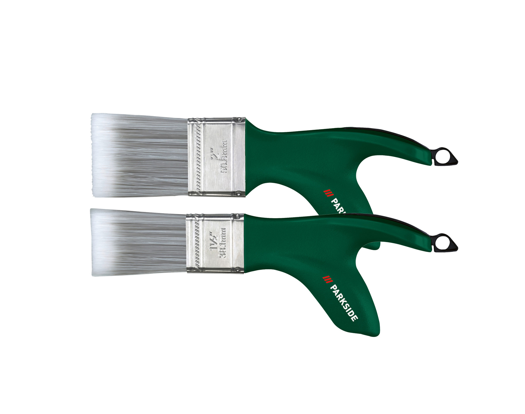 PARKSIDE® Štetec s ergonomickou rukoväťou (štetec s pevnou hlavicou, 2-dielna súprava)