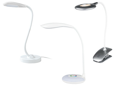 LIVARNO home LED stolná/upínacia lampa