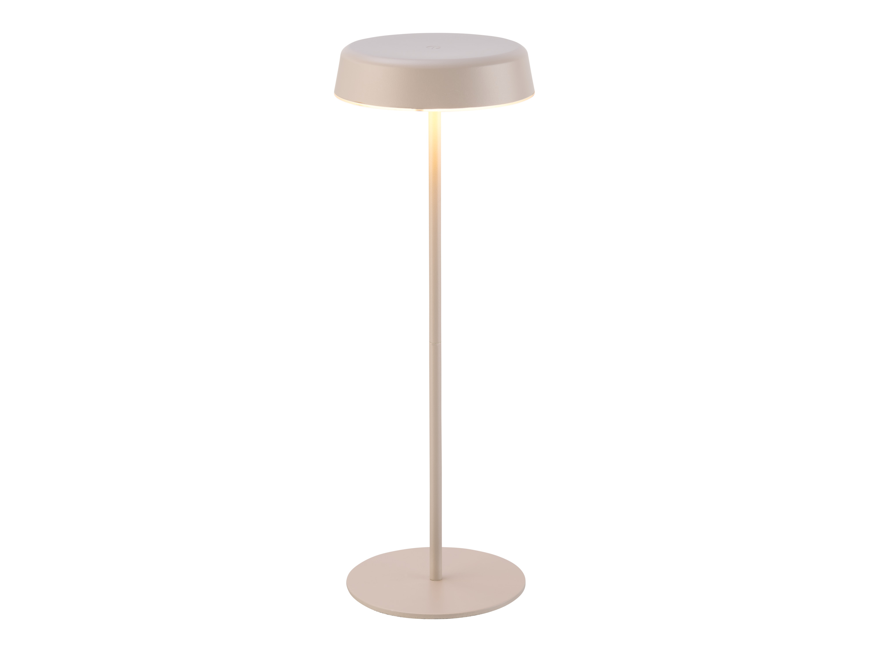 LIVARNO HOME Aku LED stolná lampa  (béžová)