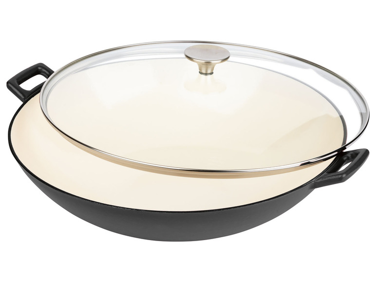 Prejsť na zobrazenie na celú obrazovku: GSW Liatinový wok, Ø 36 cm – obrázok 3