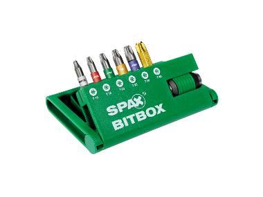 BITbox »T-STAR plus«, 6 kusov, vrátane rýchlovýmenného držiaka bitov.