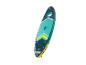 Nafukovací paddleboard Crivit, tyrkysovo-žltý.
