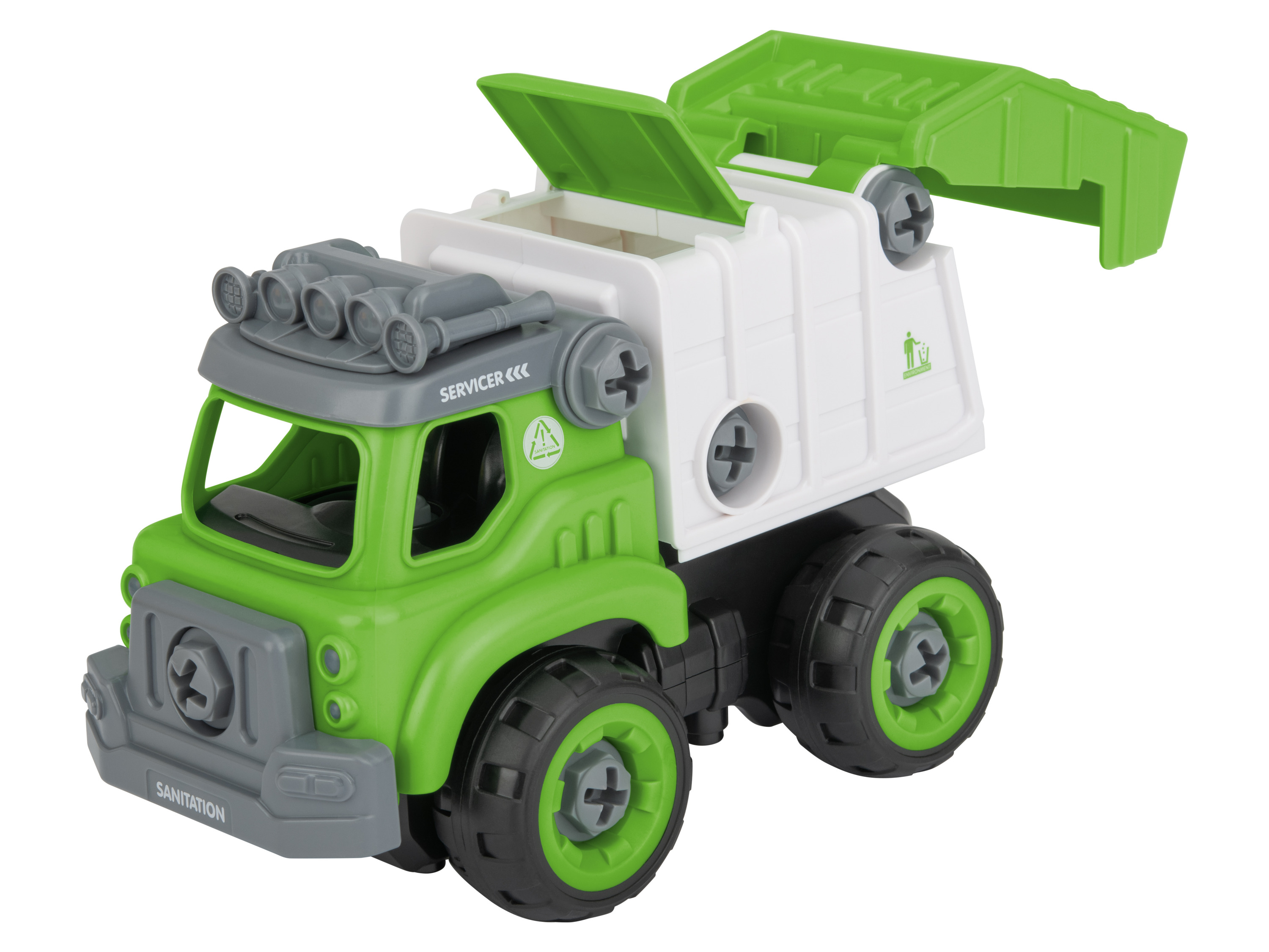 lupilu® Auto na diaľkové ovládanie (smetiarske auto )