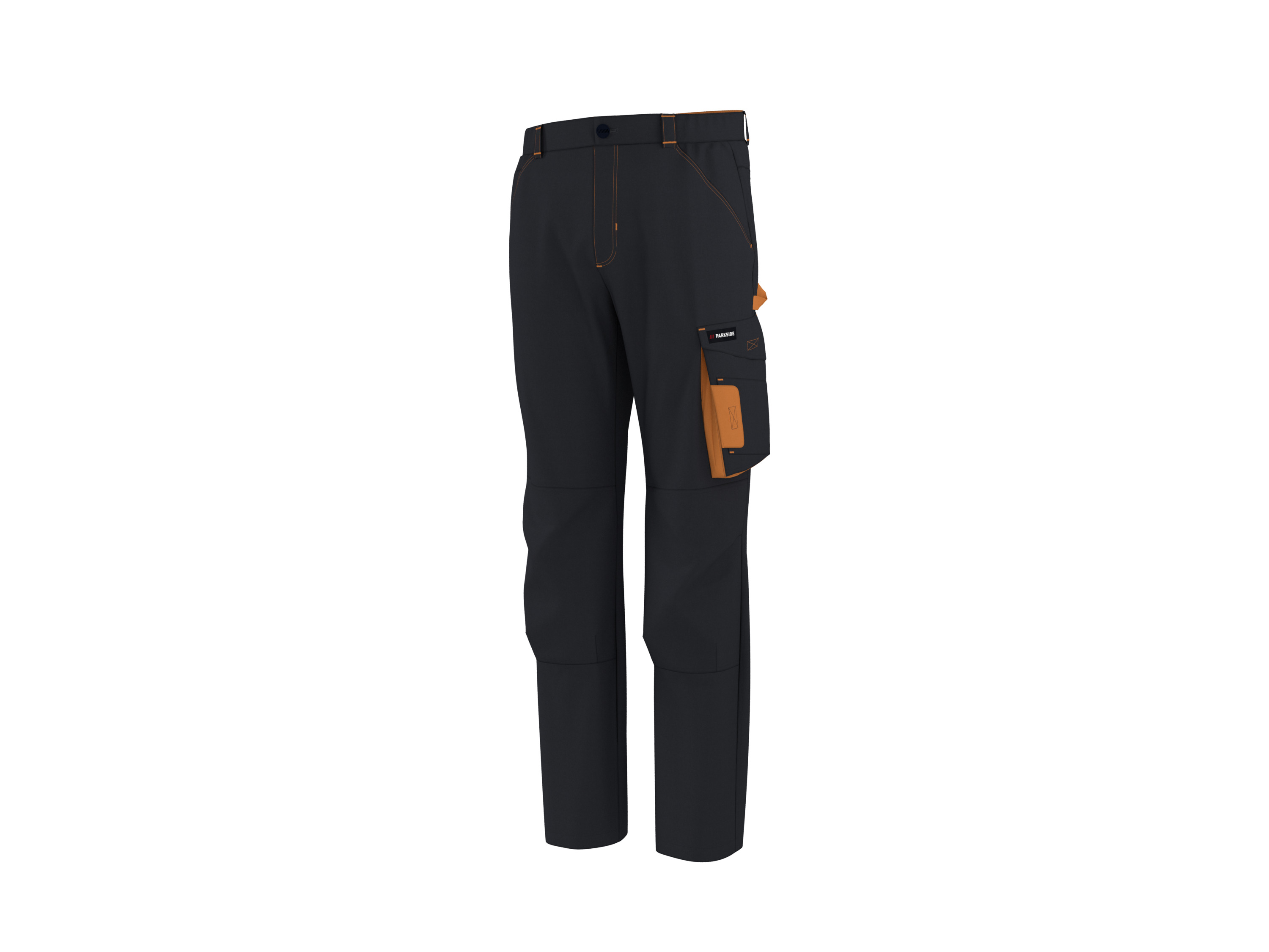 PARKSIDE® Pánske montérky (čierna, 54)
