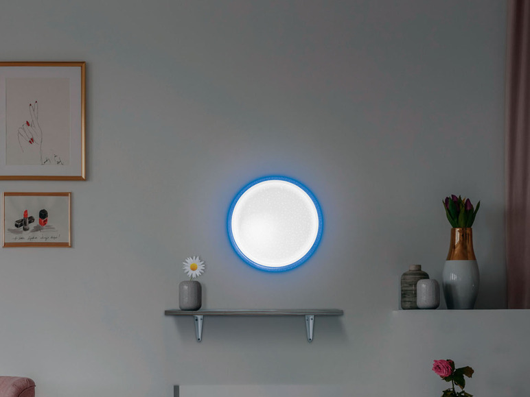 Prejsť na zobrazenie na celú obrazovku: LIVARNO home Stropné LED svietidlo s farebným dekoratívnym svetlom – obrázok 2