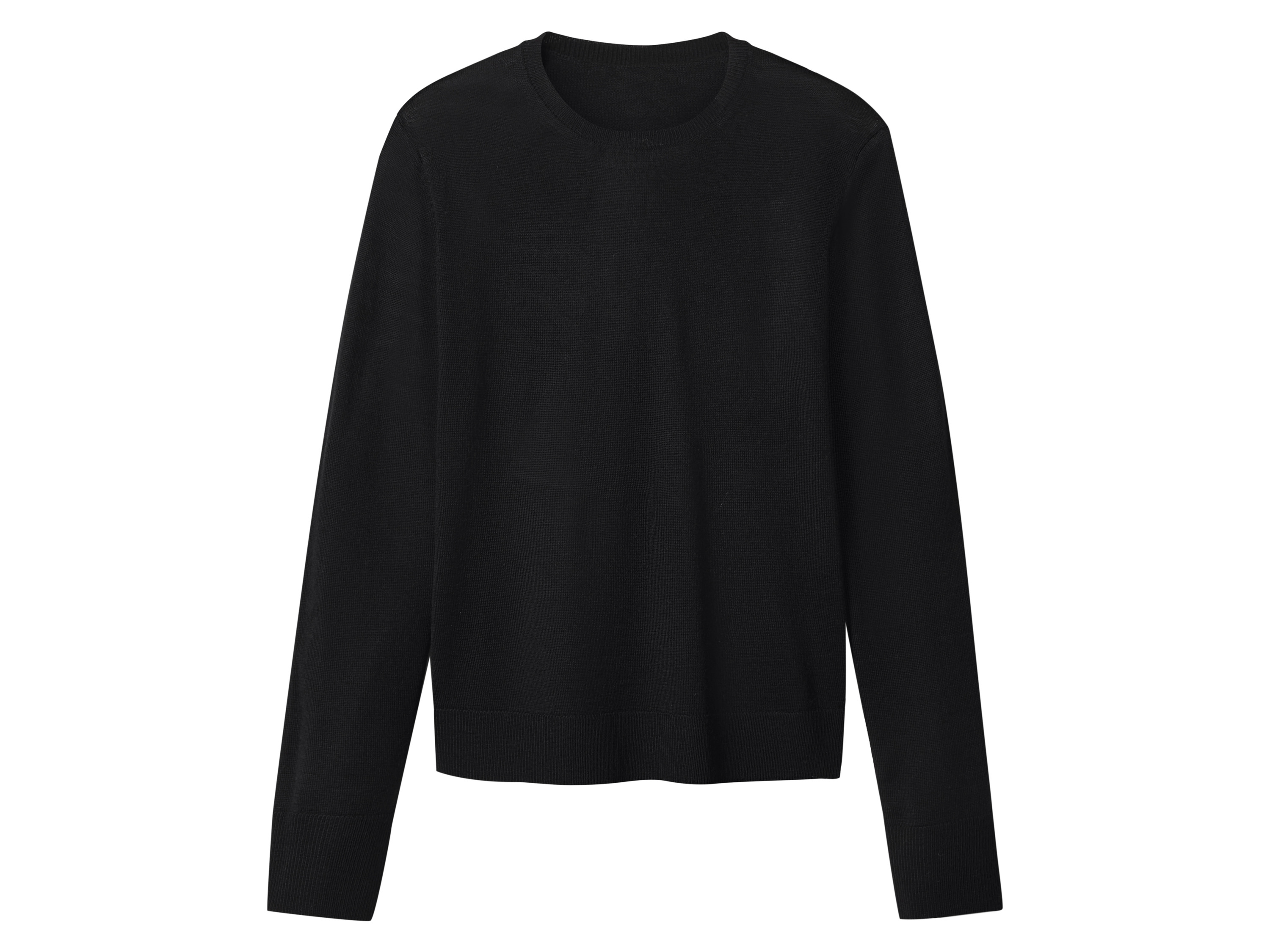 esmara® Dámsky merino pulóver Premium (čierna, M (40/42))