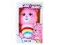 Ružová plyšová hračka Care Bears Cheer Bear v obalovej krabici.