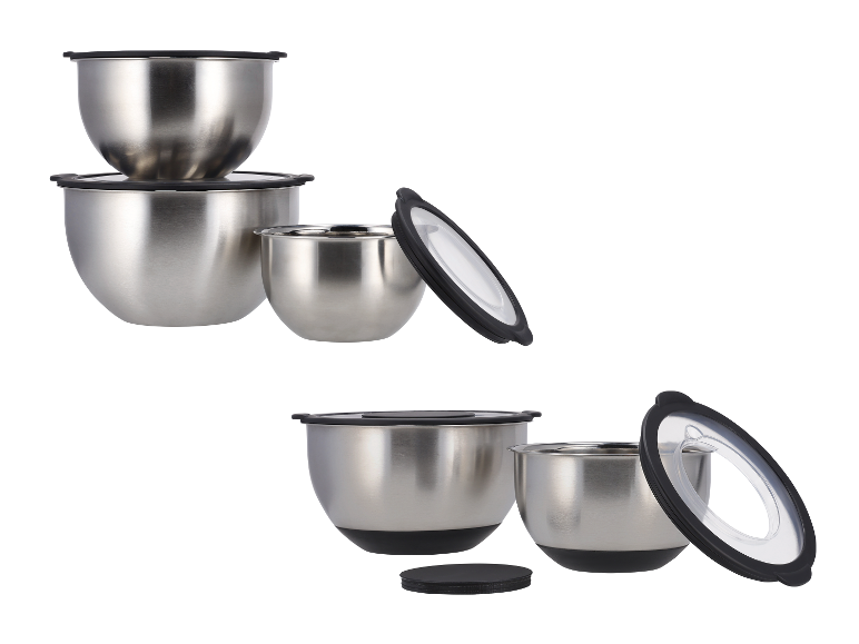 SILVERCREST® Súprava misiek z ušľachtilej ocele