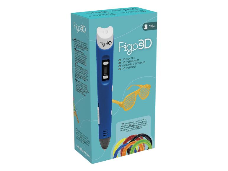 Sada 3D pier Figo3D so 6 farbami PLA filamentu