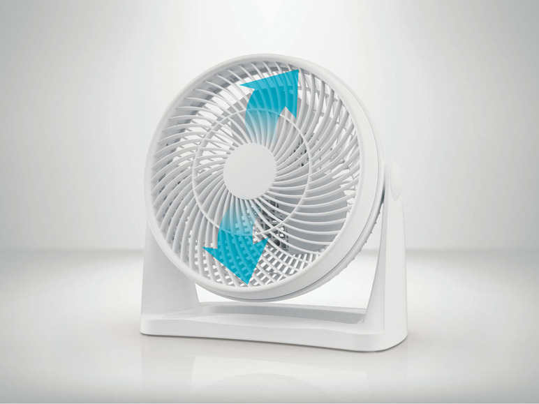 Prejsť na zobrazenie na celú obrazovku: SILVERCREST® Stolový ventilátor Turbo STVT 21 B1, Ø 22 cm – obrázok 3
