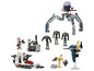 Lego Star Wars sada s rýchlou loďou, droidom a Geonosianmi.