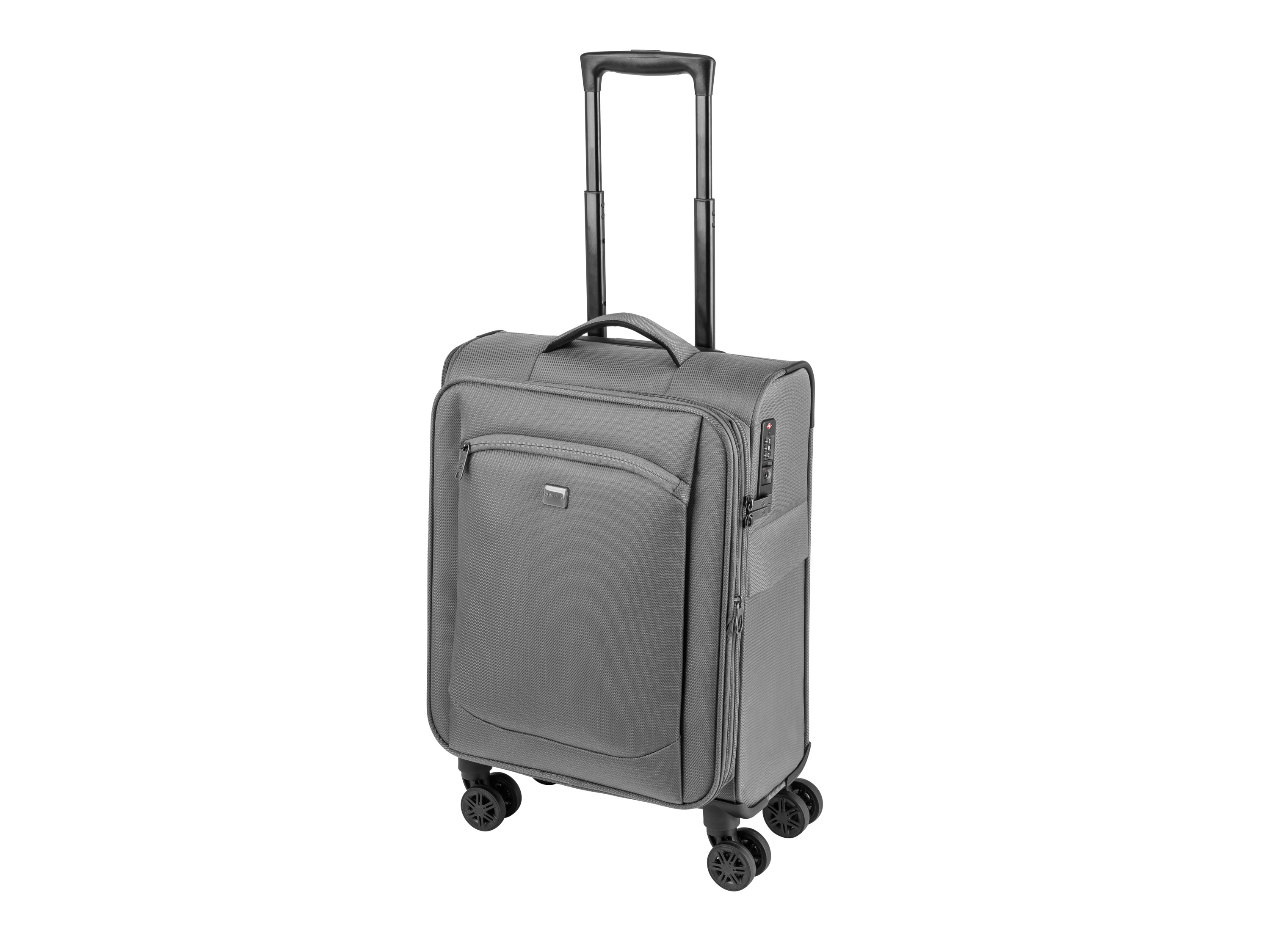 TOPMOVE® Príručný kufor, 35 l/40 l, sivý