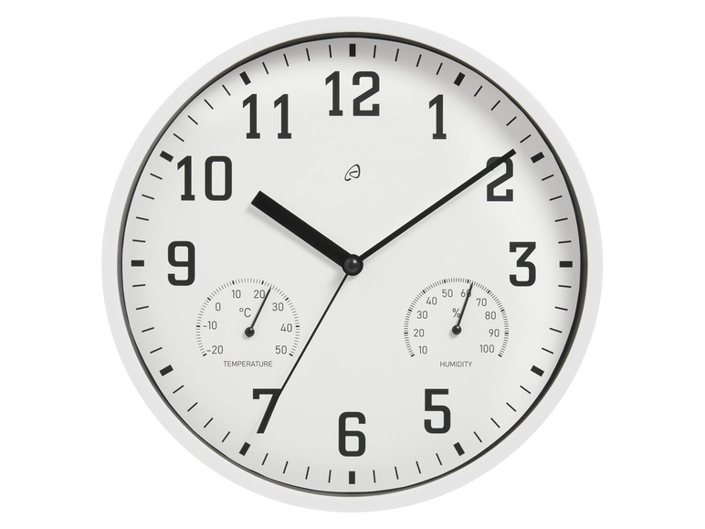Prejsť na zobrazenie na celú obrazovku: AURIOL® Nástenné hodiny s teplomerom a vlhkomerom – obrázok 2