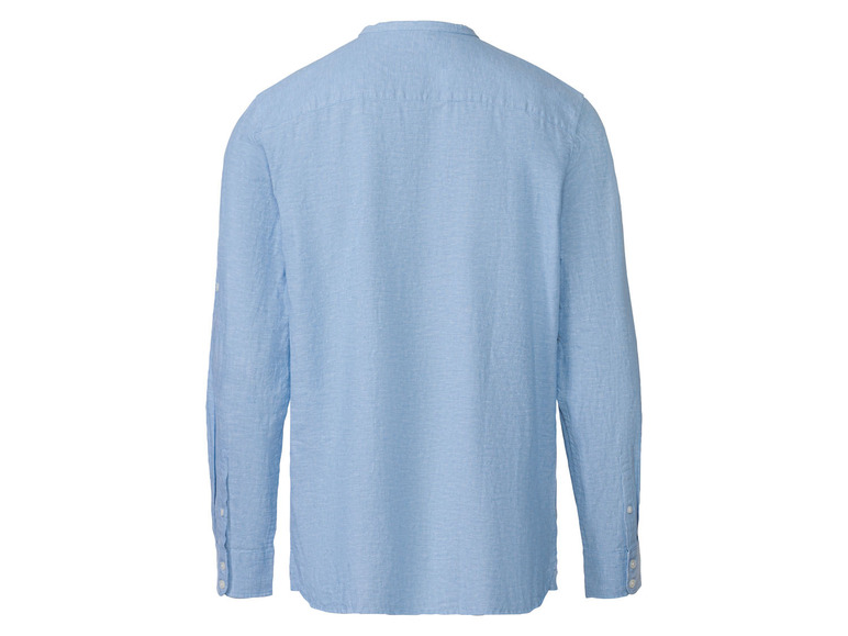 Prejsť na zobrazenie na celú obrazovku: LIVERGY® Pánska košeľa z ľanu a bavlny „Regular Fit“ – obrázok 4