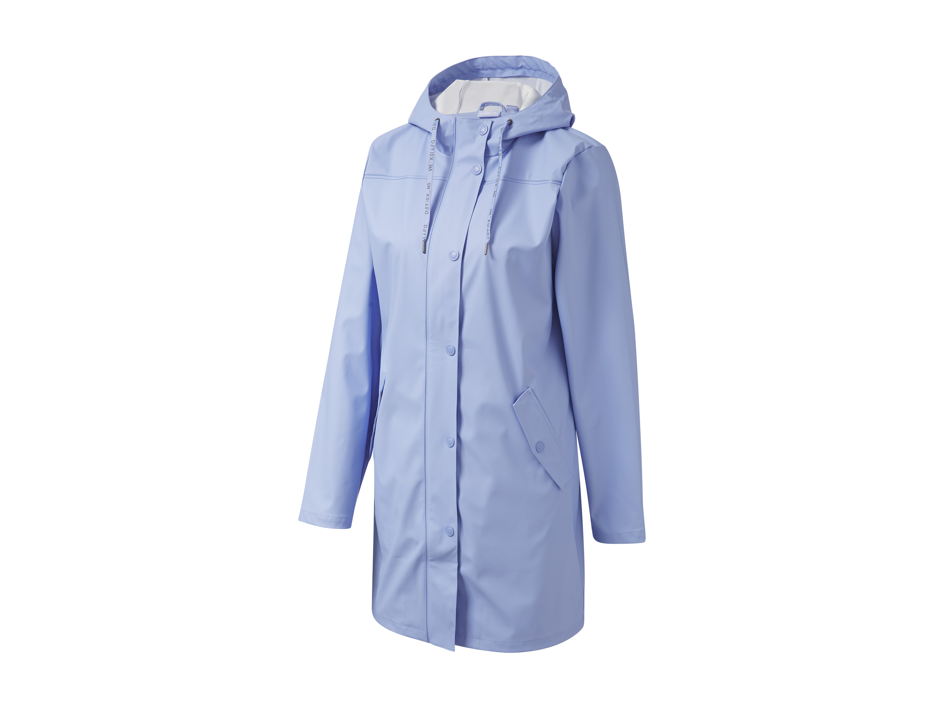 CRIVIT Dámska nepromokavá parka (modrá, XS (32/34))