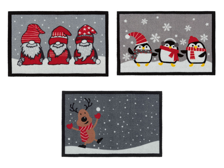 Prejsť na zobrazenie na celú obrazovku: LIVARNO home Rohožka s vianočným motívom, 40 x 60 cm – obrázok 1