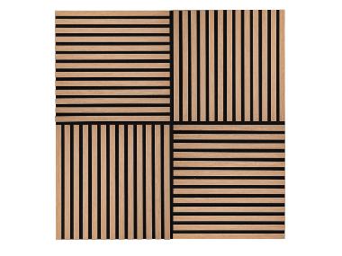 LIVARNO home Drevené panely, 4 kusy