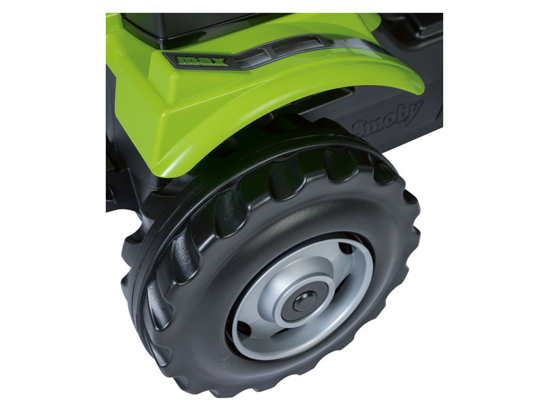 Prejsť na zobrazenie na celú obrazovku: SMOBY Šliapací traktor s nakladačom a prívesom – obrázok 3