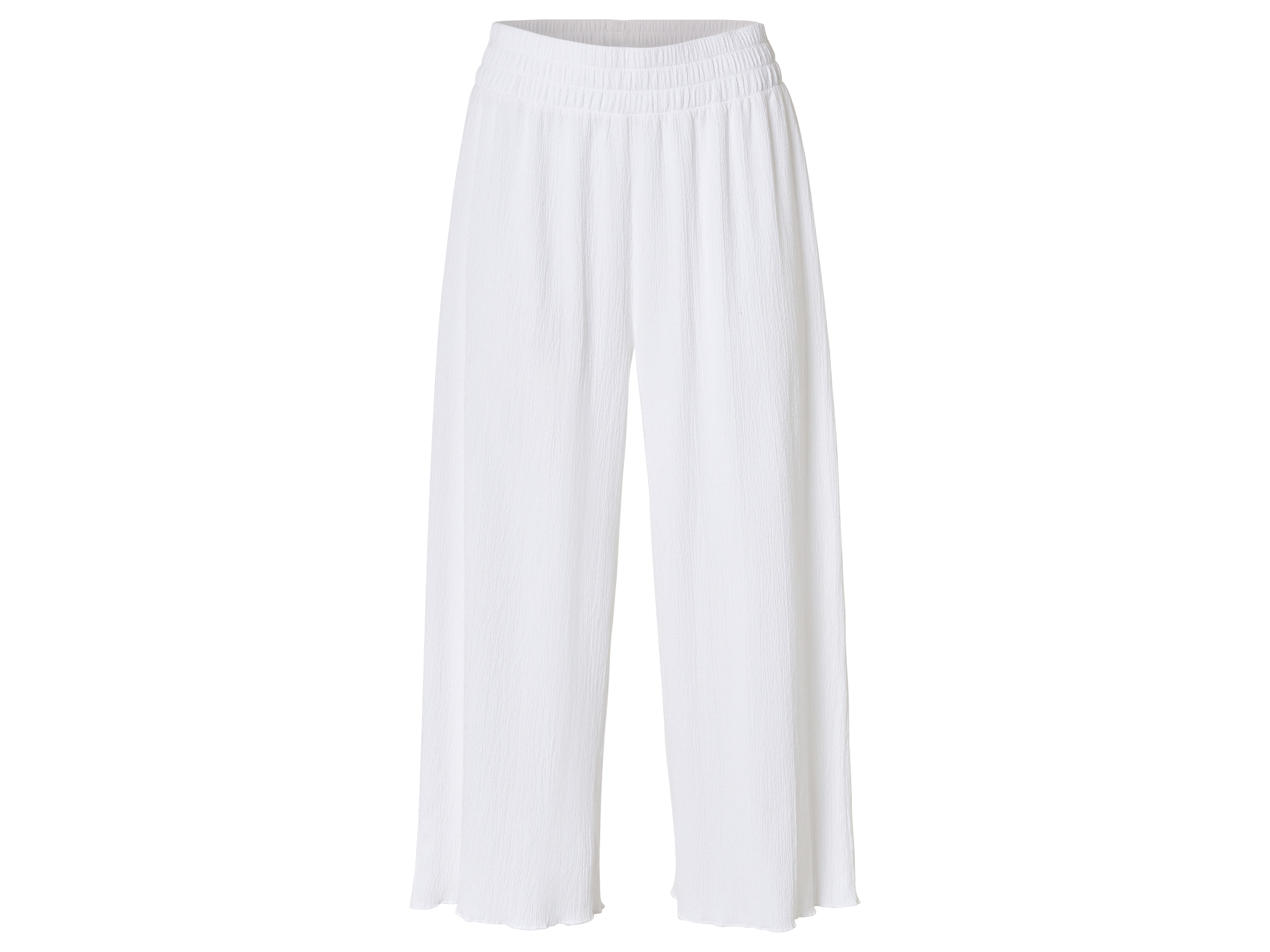 esmara® Dámske culotte nohavice  (L (44/46), biela)