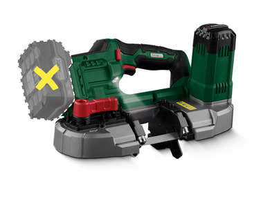 PARKSIDE® Aku pásová píla PMBA 20-Li B2 – bez akumulátora