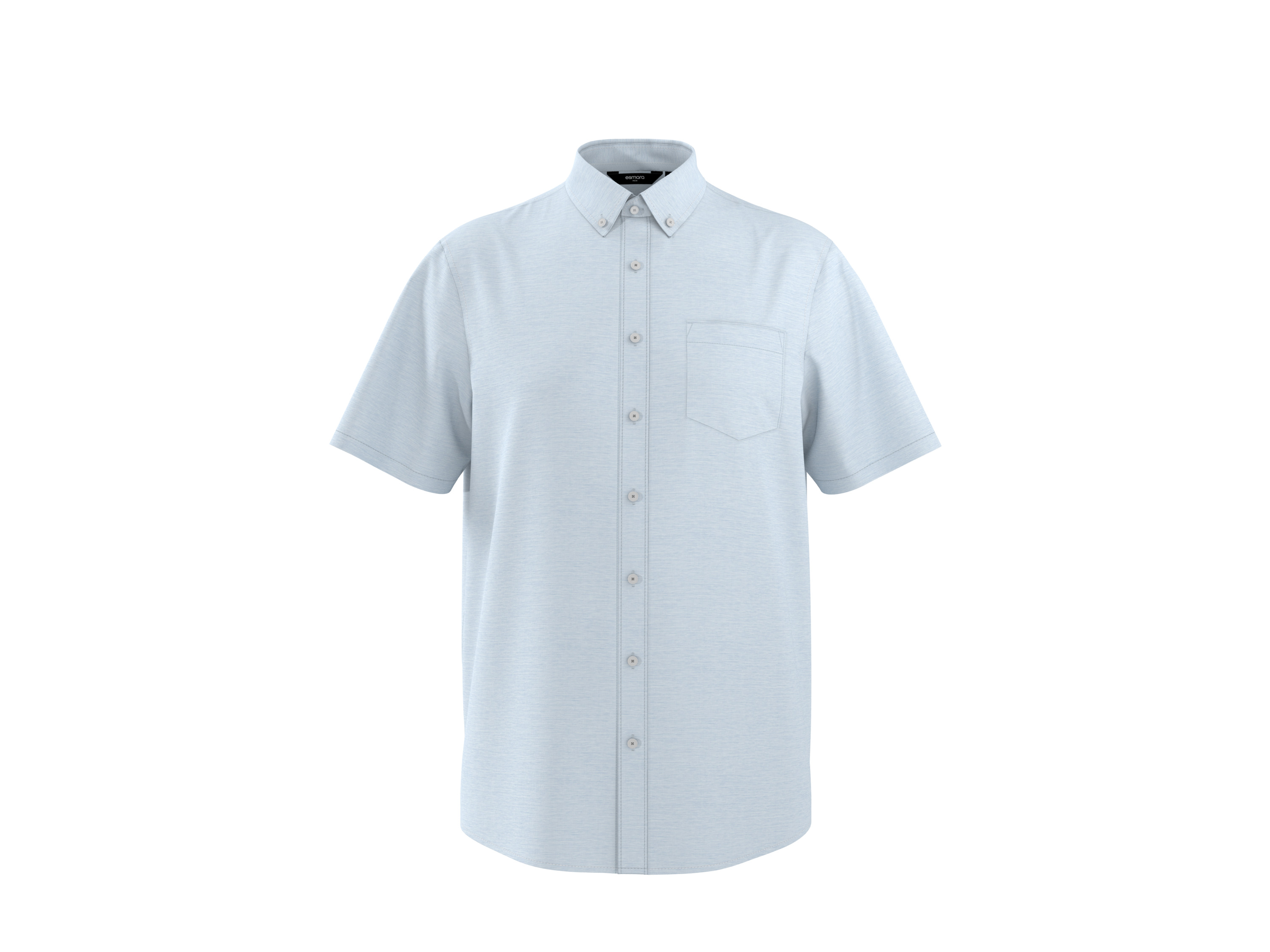 esmara Men Pánska ľanová košeľa Premium (modrá, L (41/42))