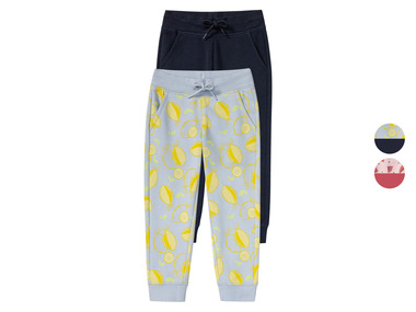 lupilu® Dievčenské tepláky, 2 kusy