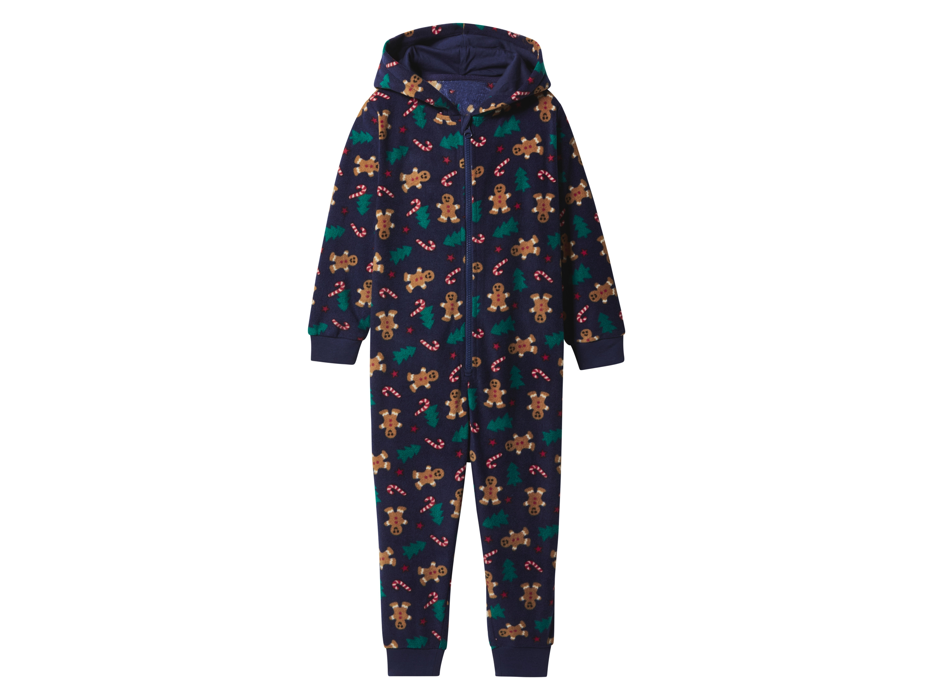 lupilu® Detský plyšový overal (navy modrá, 110/116)