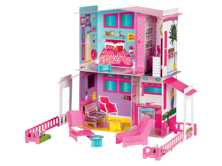 Prejsť na zobrazenie na celú obrazovku: Lisciani Dvojposchodová vila Barbie Dream Summer – obrázok 1