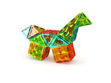 Magnetická stavebnica »Gems Rocket 32«