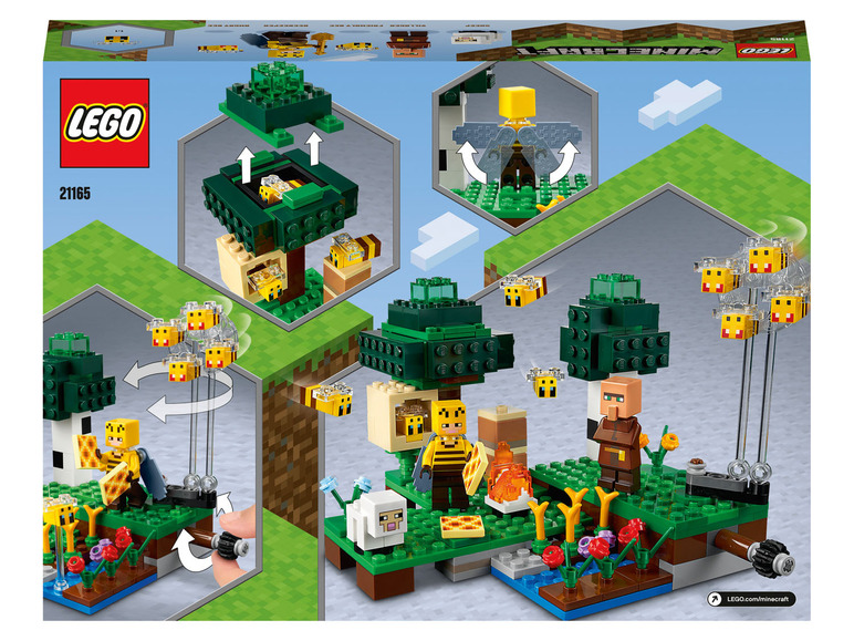 Prejsť na zobrazenie na celú obrazovku: Lego Minecraft 21165 Včelia farma/21171 Konská stajňa/21178 Líščí domček/21179 Hubový domček – obrázok 5