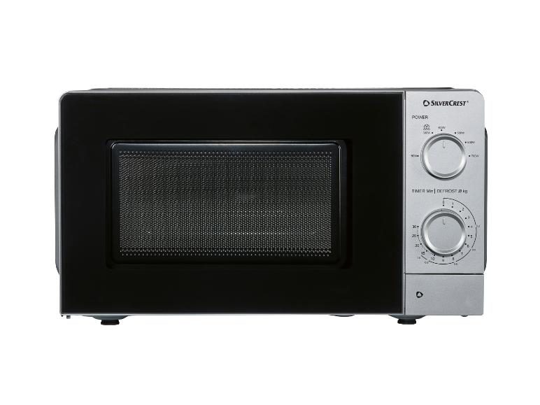 SILVERCREST® Mikrovlnná rúra  SMW 700 D4, strieborná