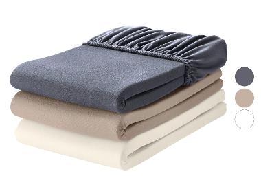 LIVARNO® Džersejová napínacia plachta z mikrovlákna, 90 – 100 x 200 cm