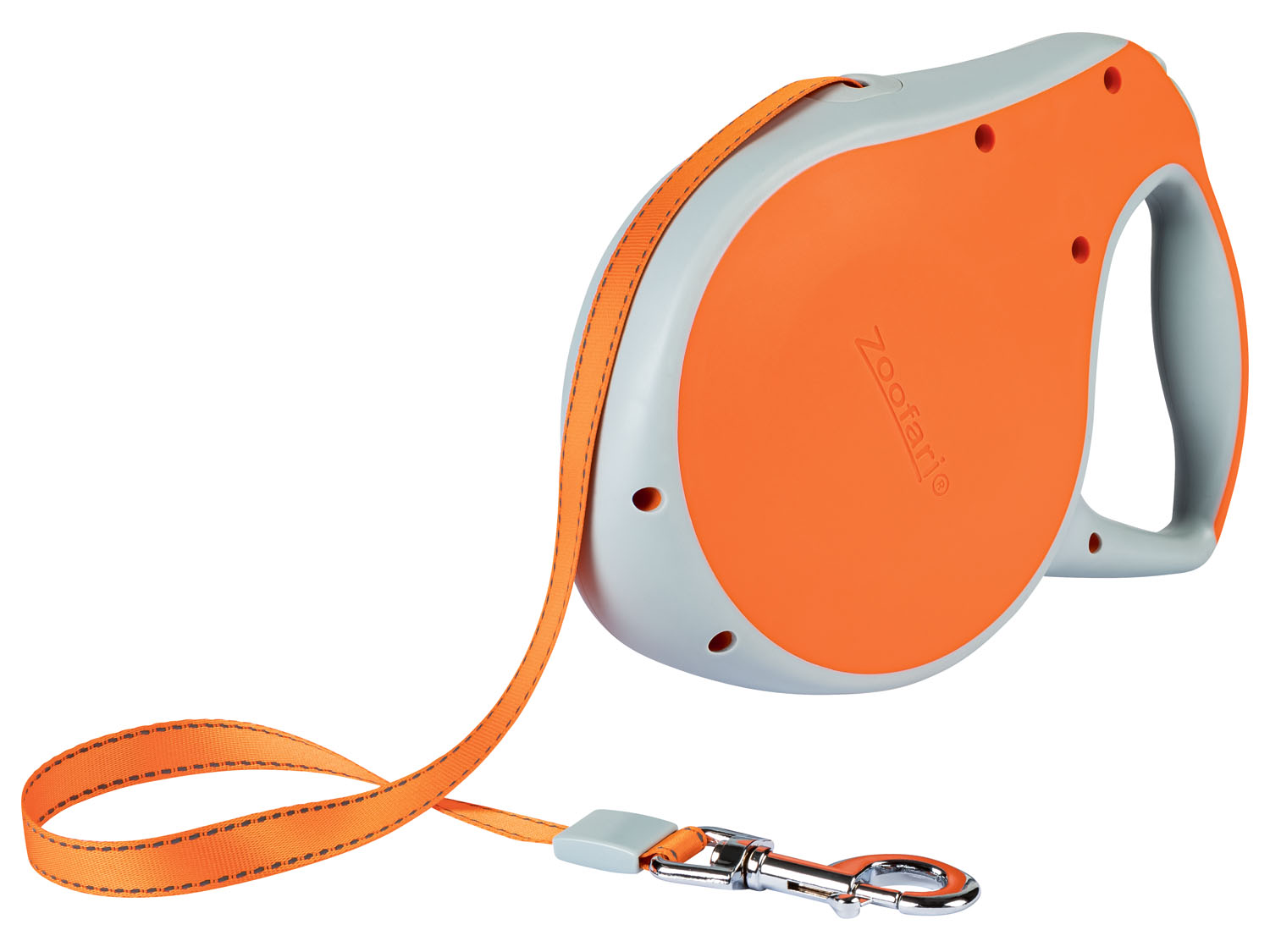 zoofari® Samonavíjacia vôdzka XL (oranžová)