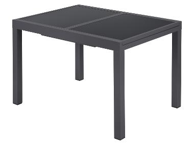LIVARNO® Hliníkový rozťahovací záhradný stôl Houston/Toronto, 120 – 180 x 89 x 75 cm