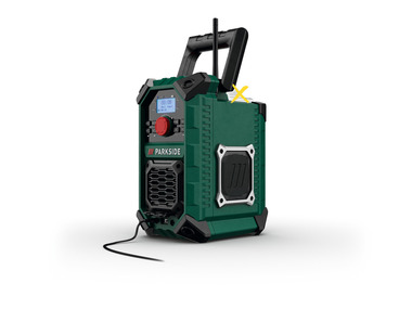 PARKSIDE® Aku stavebné rádio PBRA 20-Li B2 – bez akumulátora