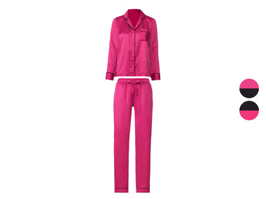 esmara® Dámske saténové pyžamo