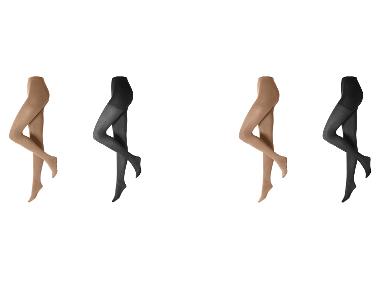 esmara® Dámske termopančuchy a silonky 60 DEN 2 v 1