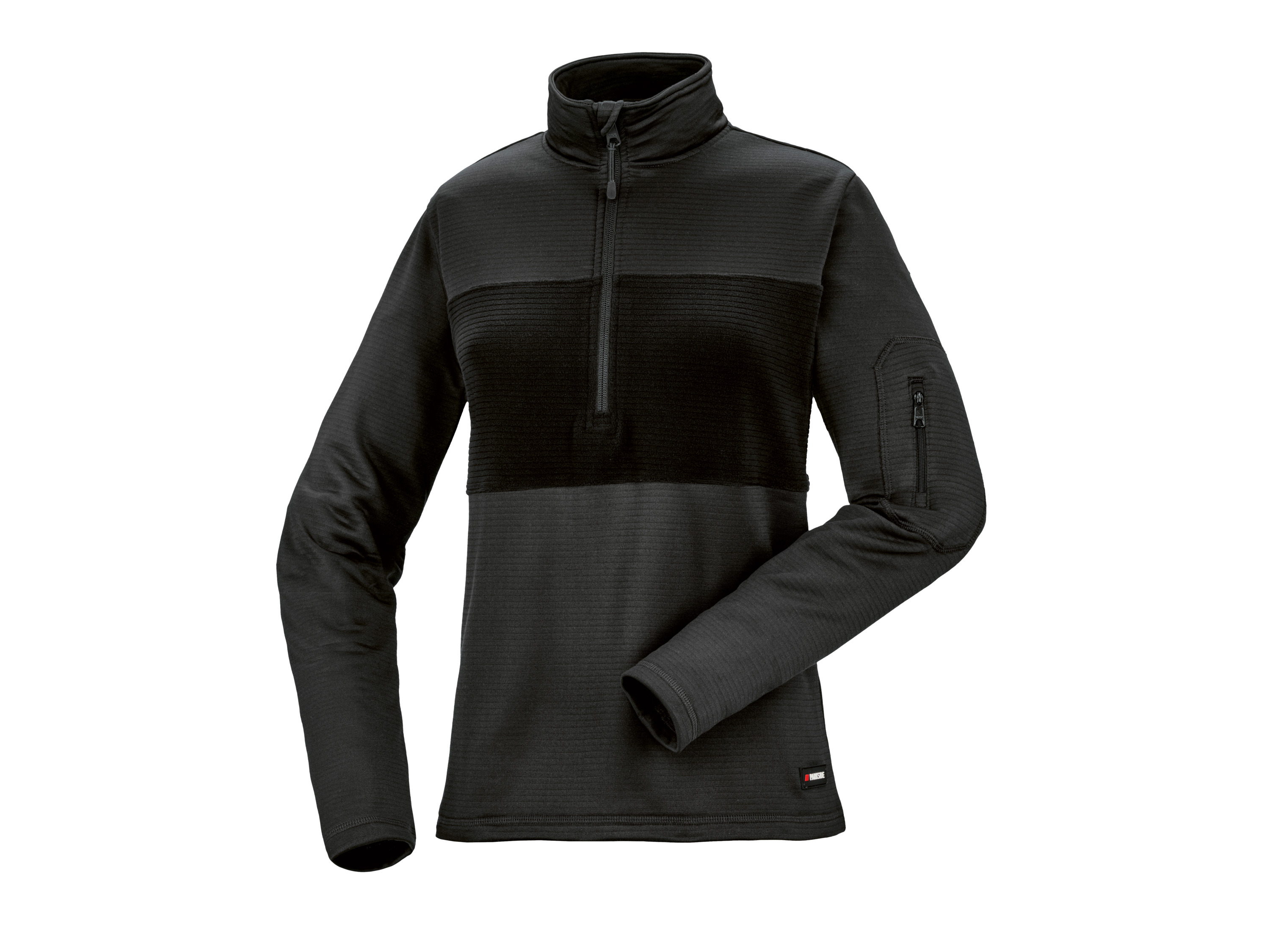 PARKSIDE® Dámska flísová mikina (čierna, XL (48/50))