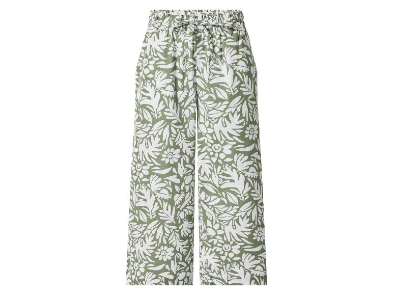 esmara® Dámske culotte nohavice s ľanom Premium