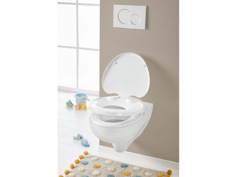 Prejsť na zobrazenie na celú obrazovku: LIVARNO home WC doska s integrovanou doskou pre dieťa – obrázok 2