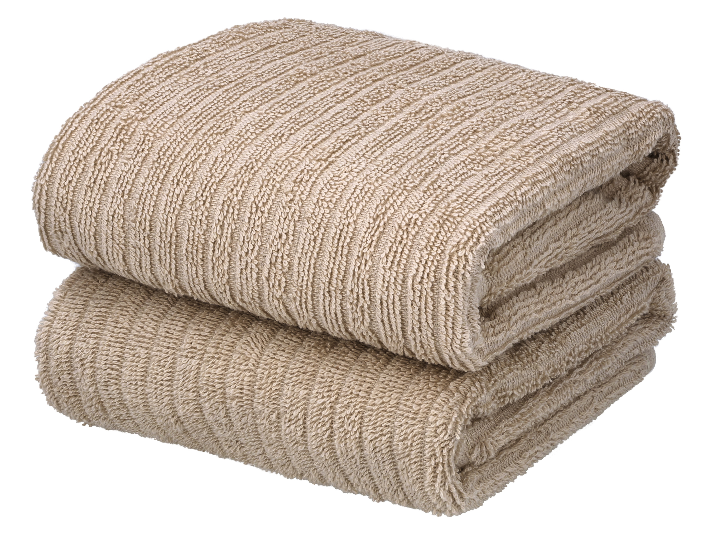 LIVARNO® Froté uterák, 50 x 100 cm, 2 kusy (béžová)