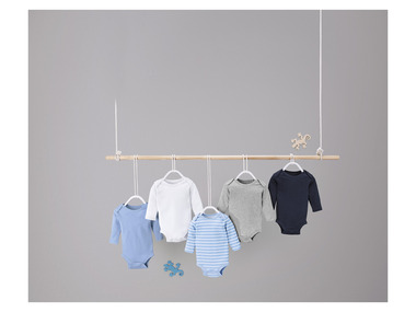 lupilu® Detské body pre bábätká, 5 kusov