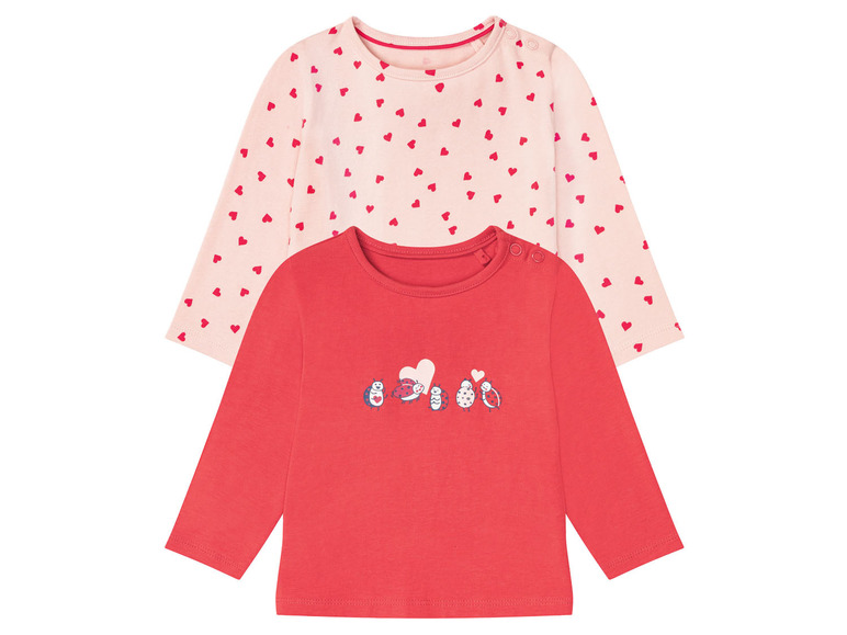 Prejsť na zobrazenie na celú obrazovku: lupilu Dievčenské tričká s dlhým rukávom pre bábätká, 2 kusy – obrázok 8