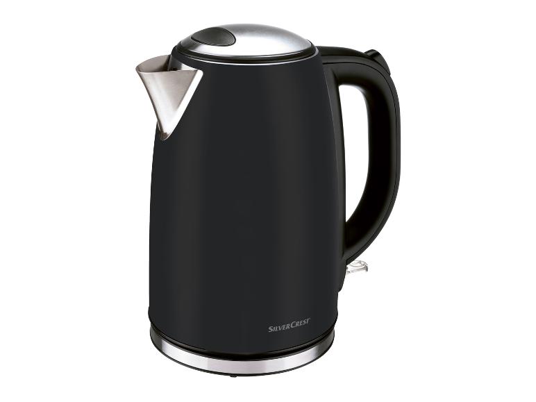 Čierna kanvica SilverCrest: elegantný a moderný dizajn.