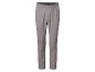 Sivé pánske nohavice s elastickým pásom.