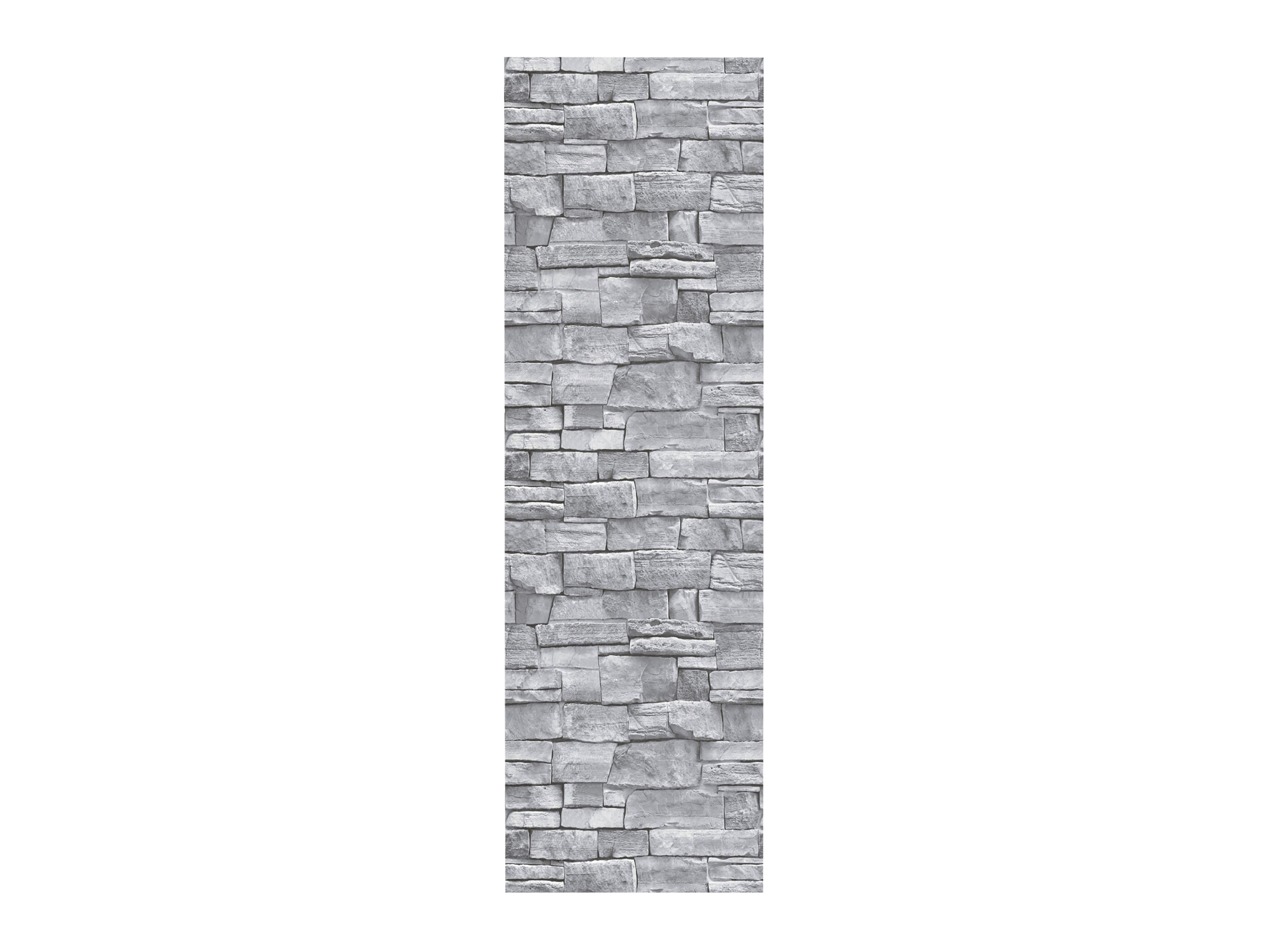 LIVARNO® Dekoratívna fólia, 45 cm x 10 m (múr, sivý)